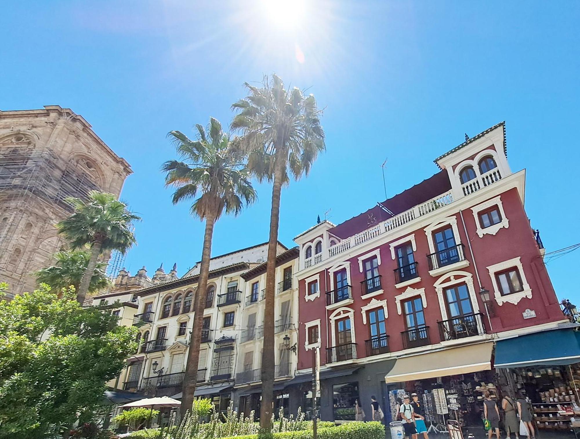 Apartasuite Centro Historico Atico Tranquilo Y Luminoso En El Corazon De Granada Buitenkant foto